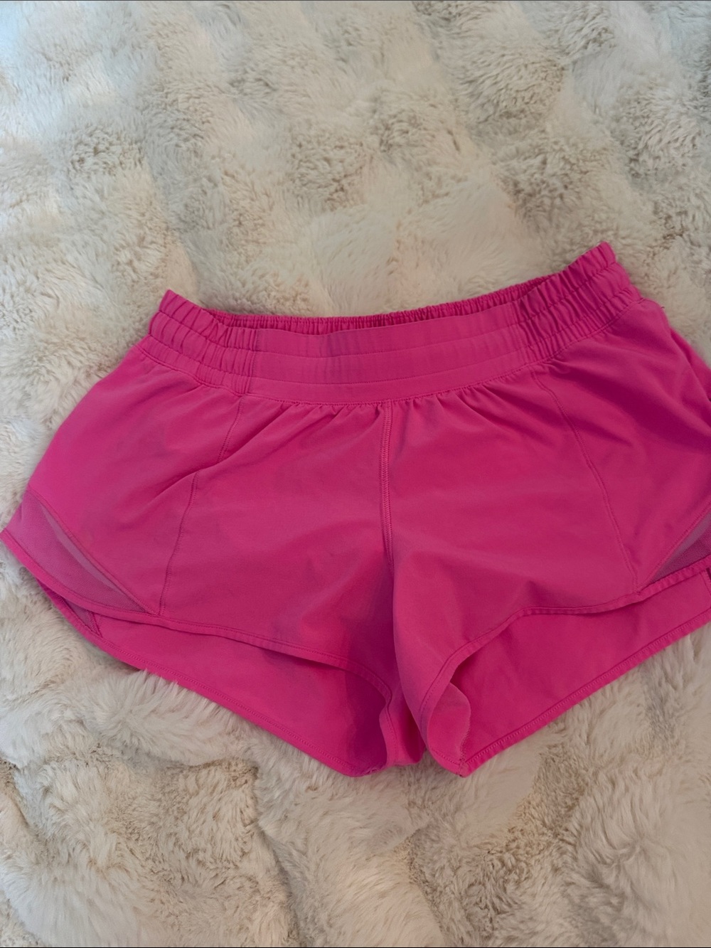 lululemon athletica Vibrant Pink Athletic Shorts